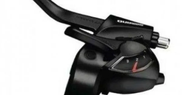 Maneta schimbator/frana SHIMANO ST-EF41-L stanga 3 foi Reducere specială